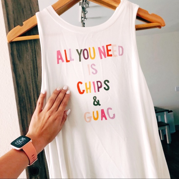 Gianni Bini Tops - NWT • Gianni Bini Chips and Guac High Low Tank